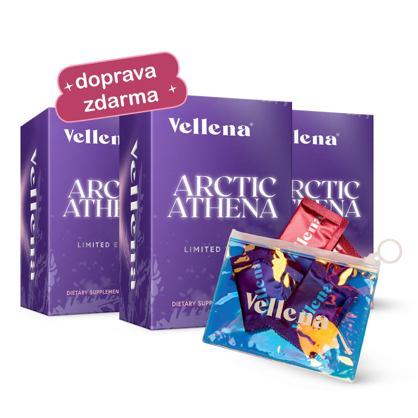 Hormonální zdraví | nápoj pro ženy 3PACK + taštička ZDARMA | Jablko Skořice