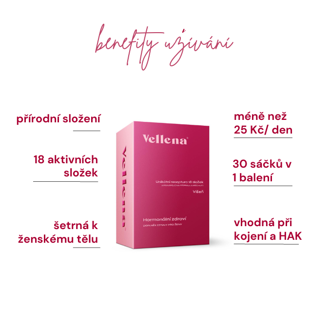 Hormonální zdraví | nápoj pro ženy 3PACK + taštička ZDARMA | Višeň