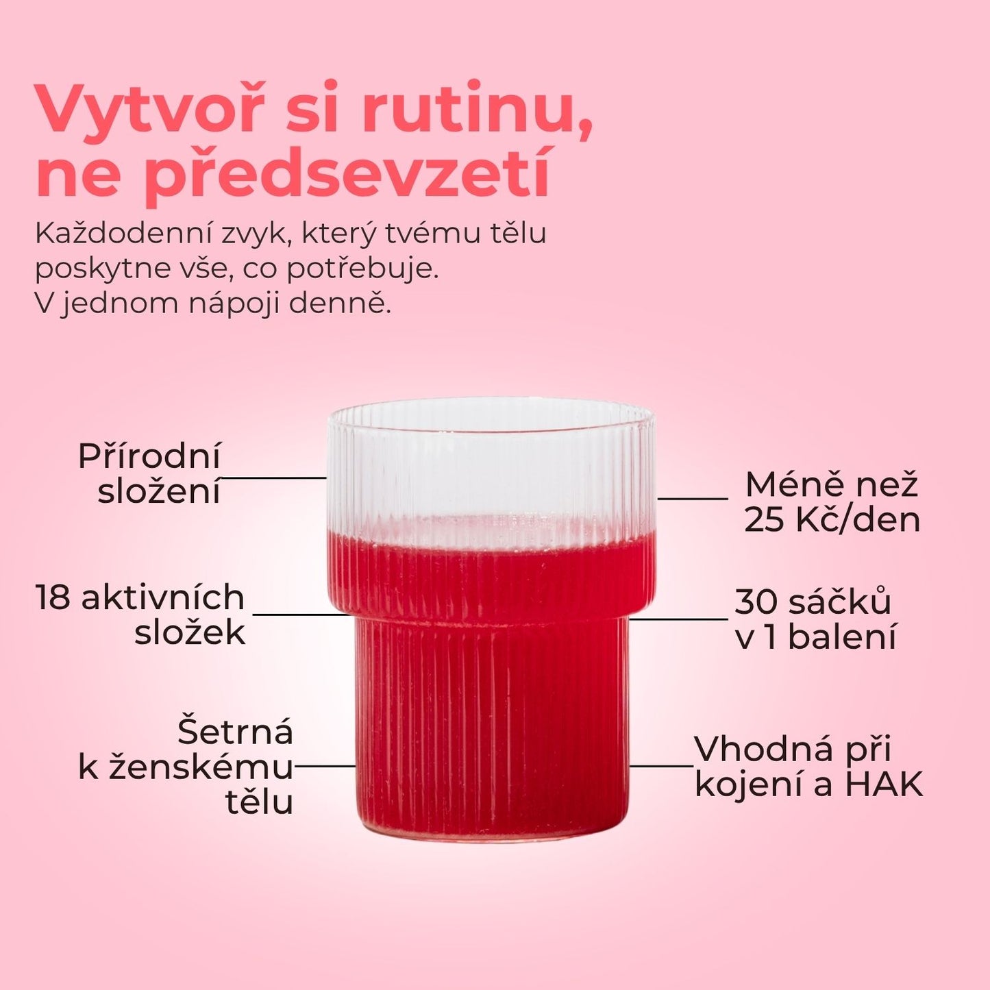 Ženské zdraví | Nápoj 2PACK | Višeň | Vellena