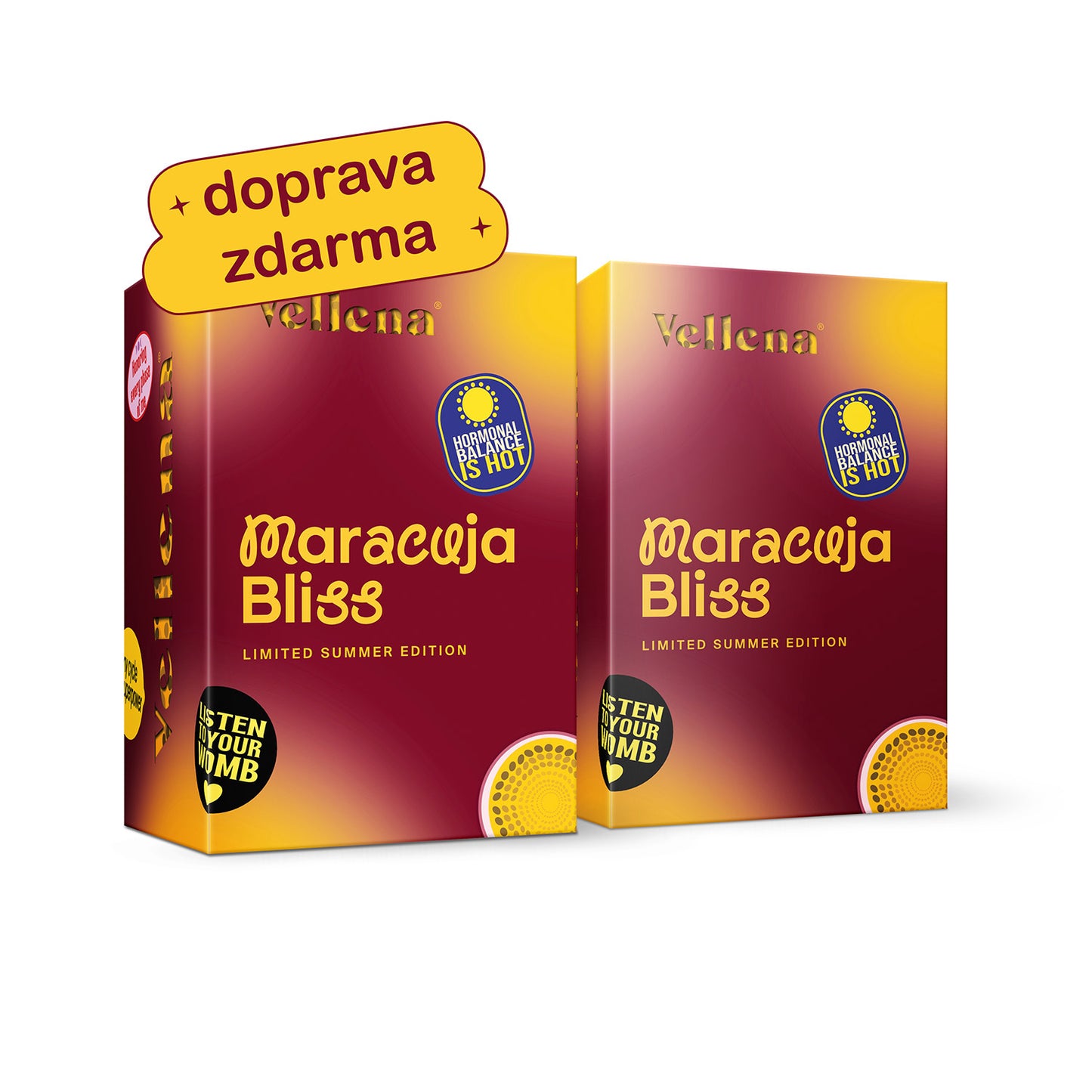 Ženské zdraví | Nápoj 2PACK | Marakuja | Vellena