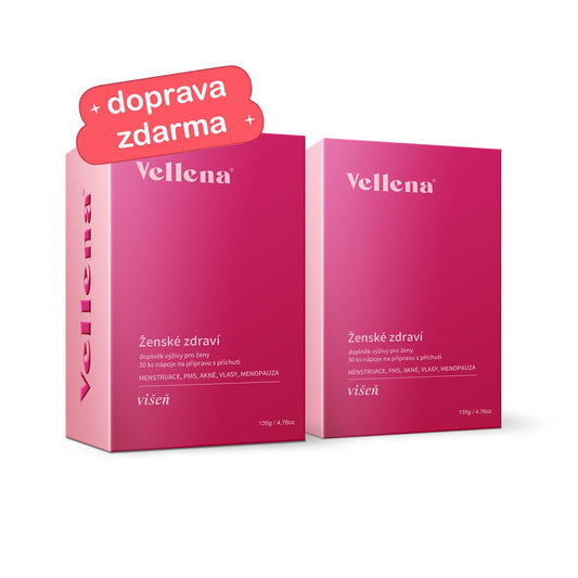 Ženské zdraví | Nápoj 2PACK | Višeň | Vellena