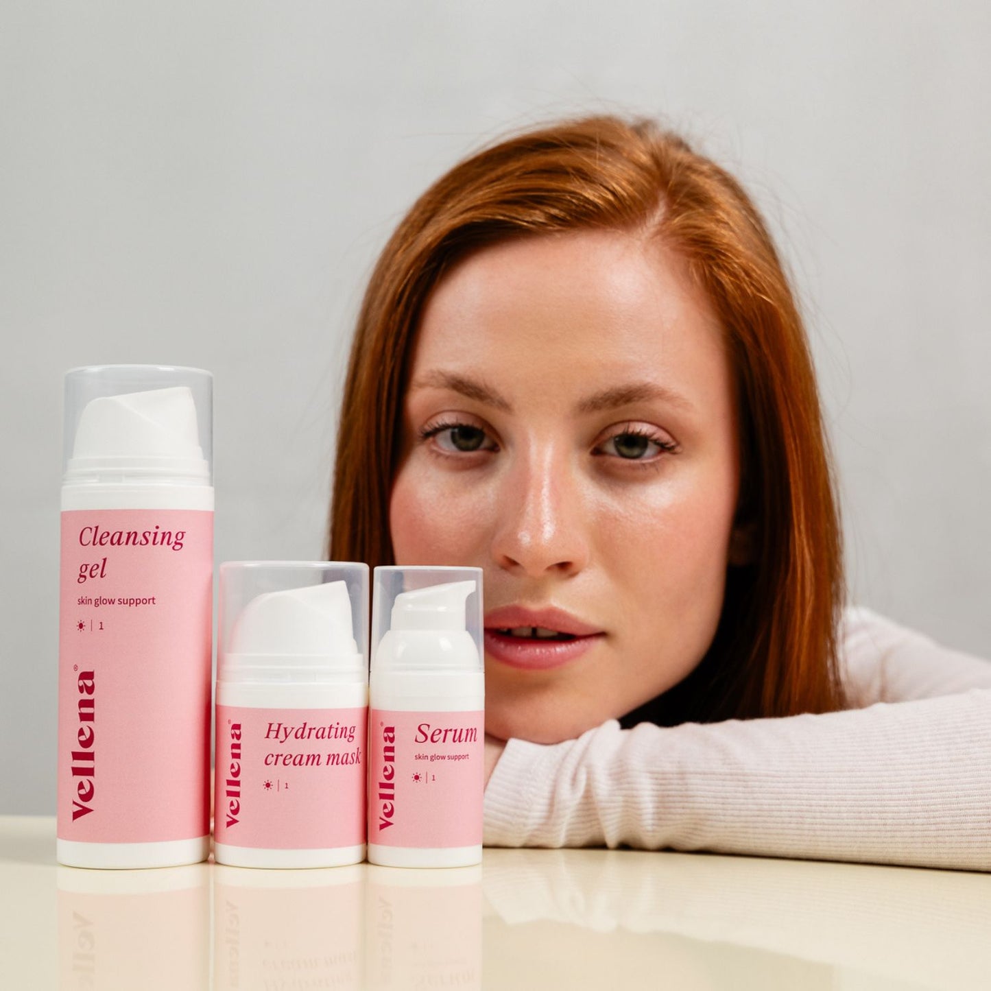 Sada Glow pro rozjasnění pleti | Vellena