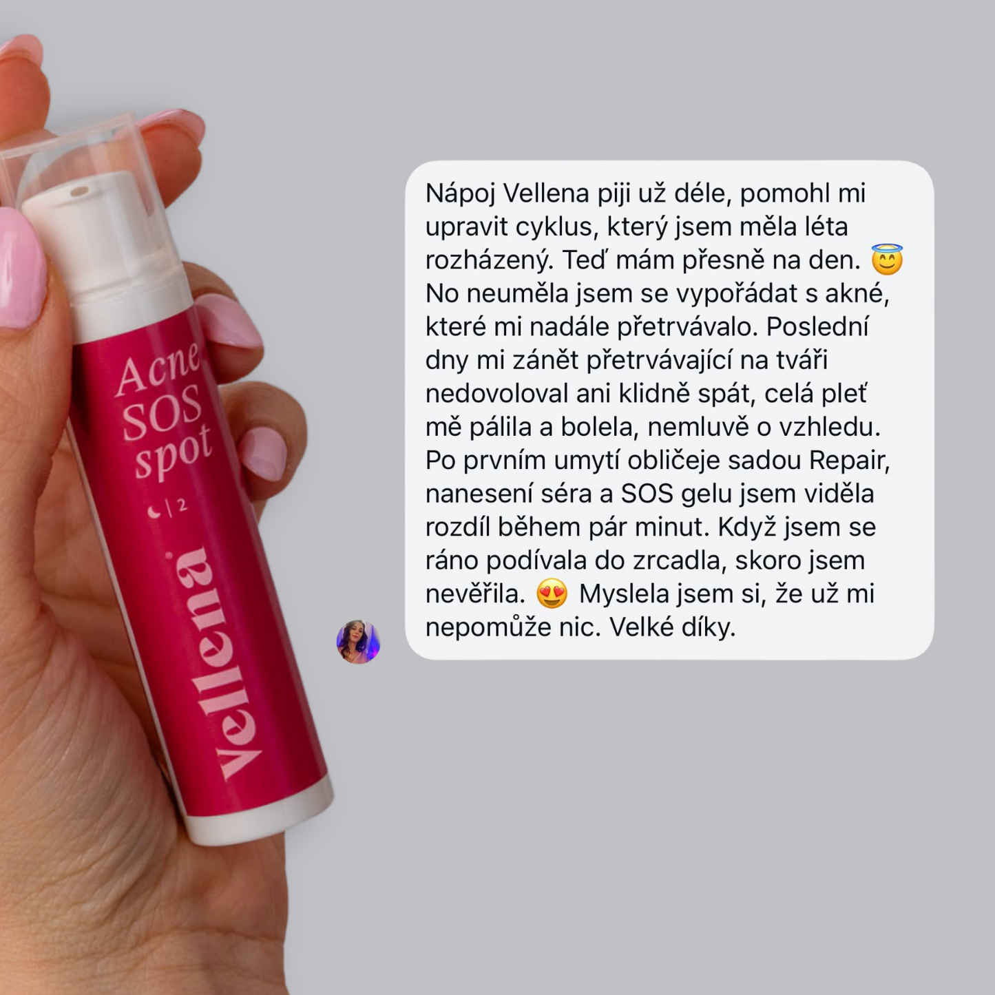 Gel na vyrážky 15ml | Vellena