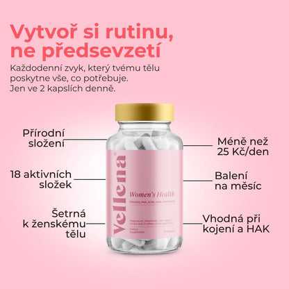 Ženské zdraví | Kapsle | Vellena