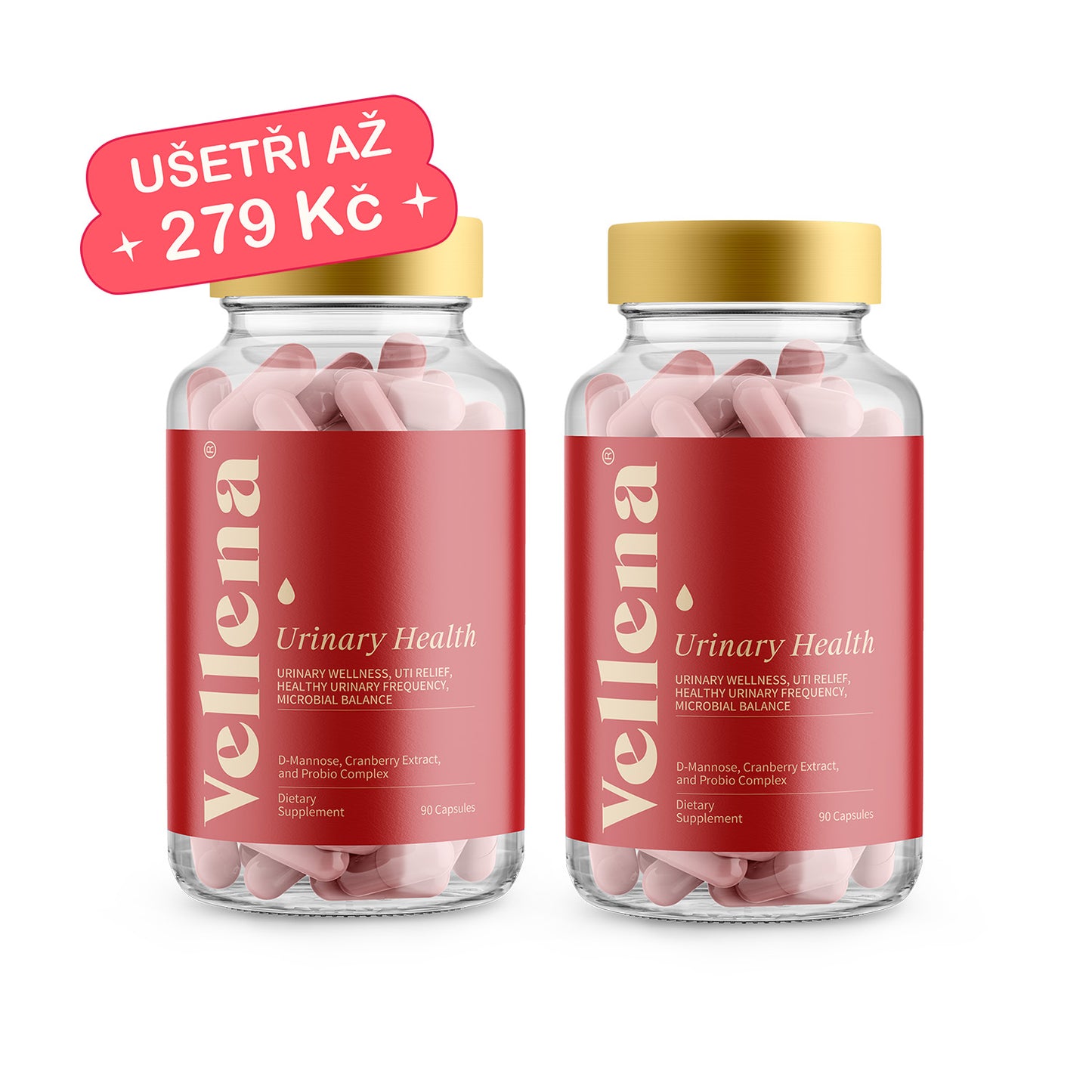 Zdraví močových cest | Kapsle | Vellena