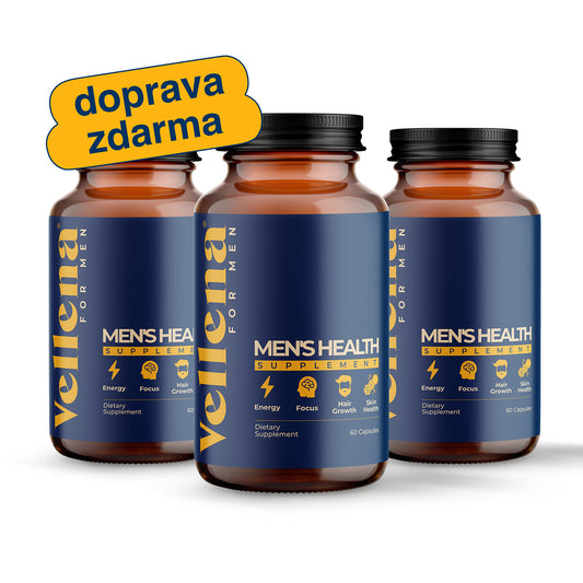 Mužské zdraví | Kapsle 3PACK | Vellena for Men
