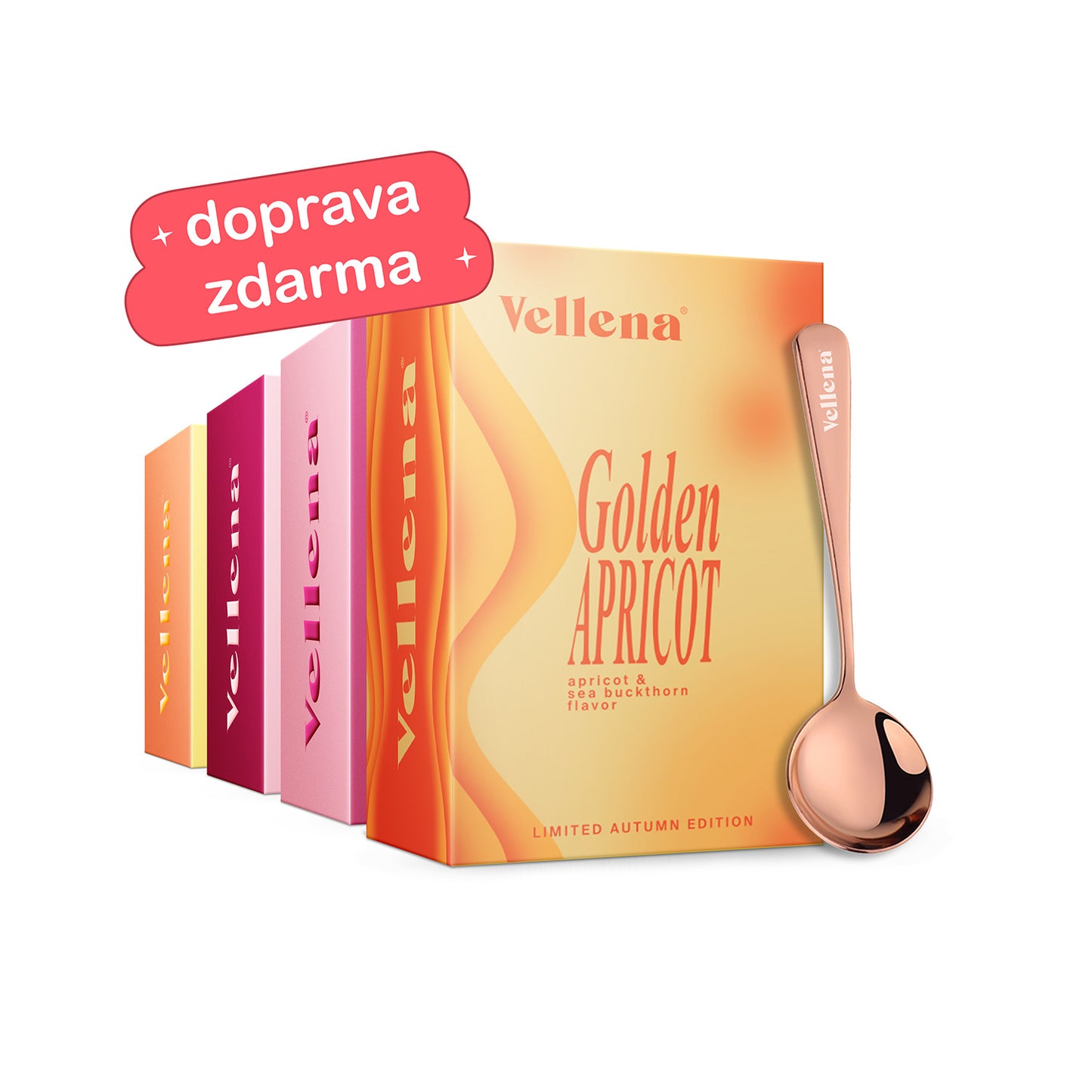 Podzimní 4Mix příchutí s dárkem | Nápoj pro ženy | Vellena