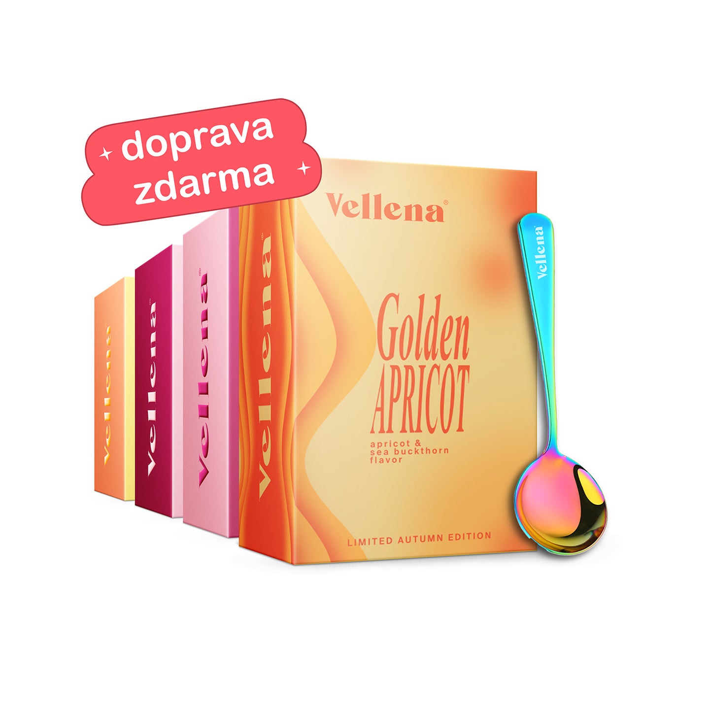 Podzimní 4Mix příchutí s dárkem | Nápoj pro ženy | Vellena