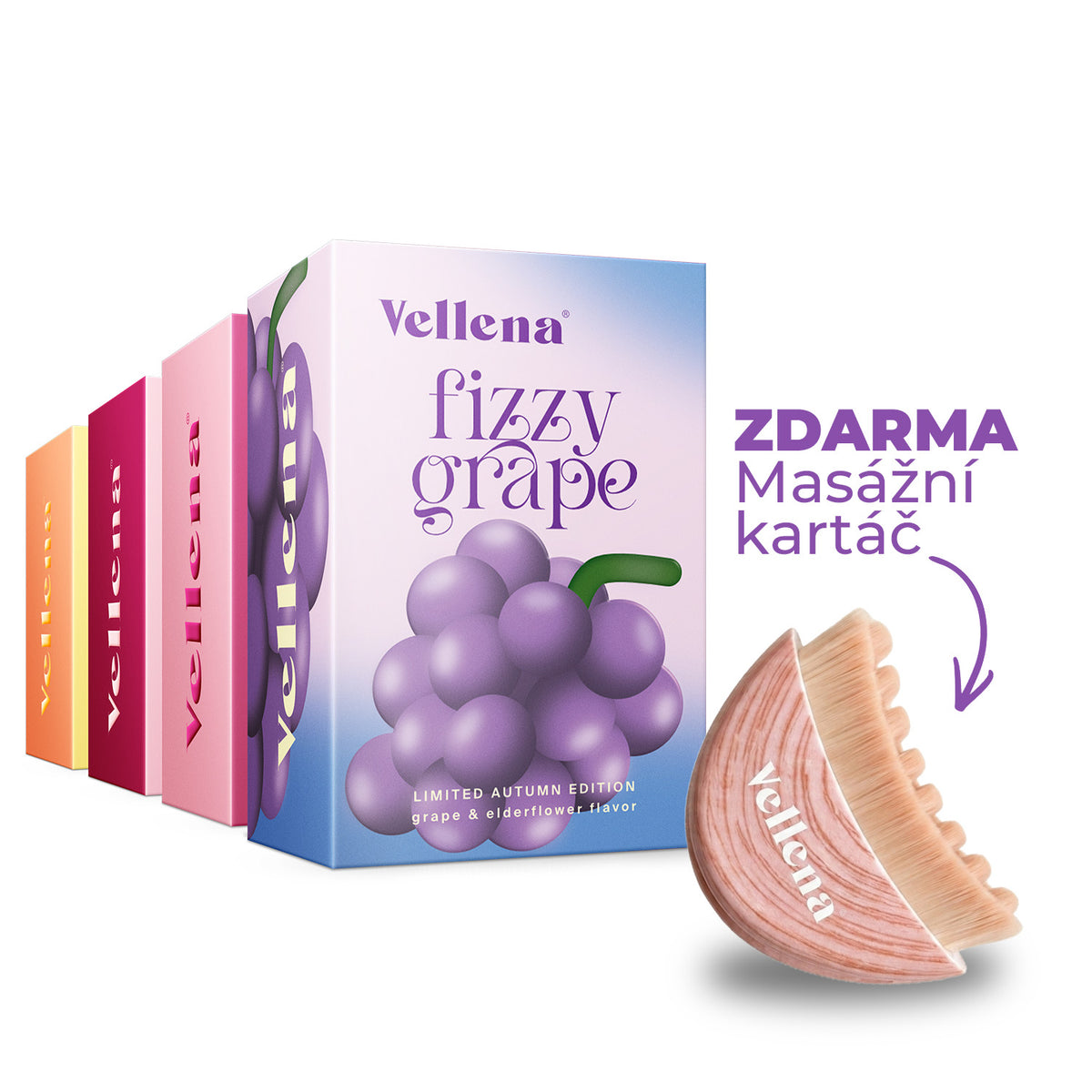 Podzimní 4Mix příchutí s dárkem | Nápoj pro ženy | Vellena