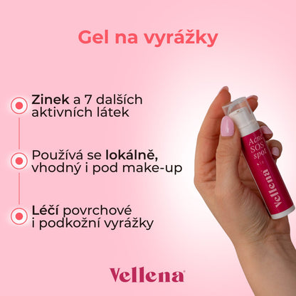 Gel na vyrážky 15ml | Vellena
