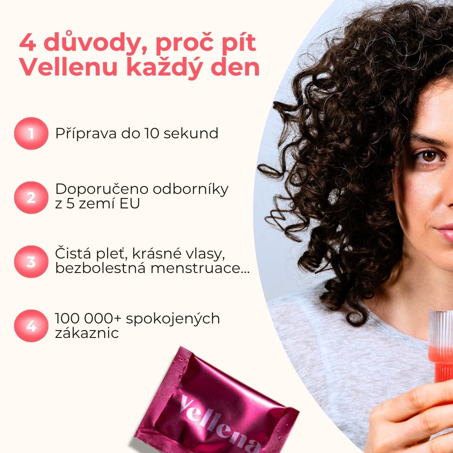 Ženské zdraví | Nápoj | Meloun & Máta | Vellena
