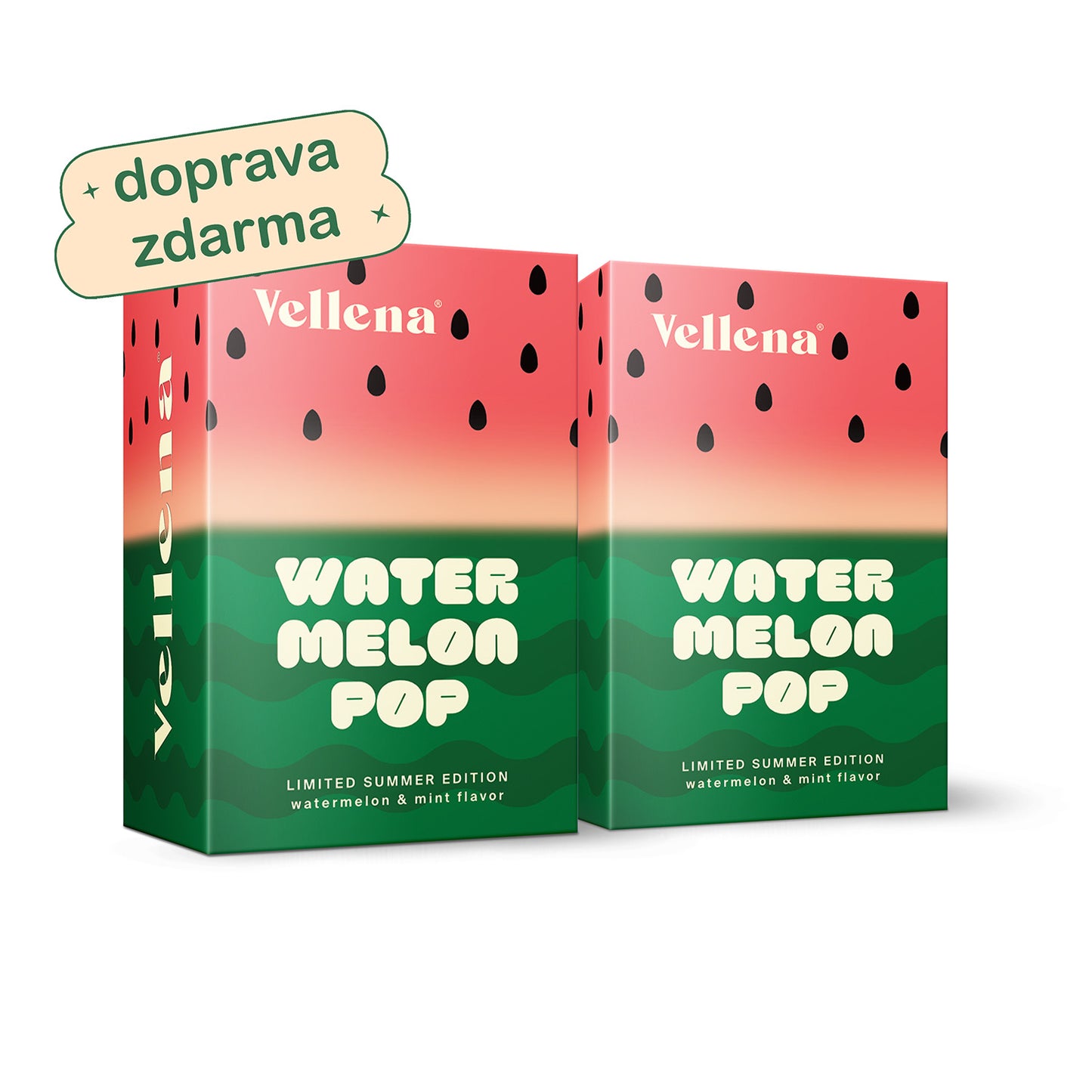 Ženské zdraví | Nápoj 2PACK | Meloun & Máta | Vellena