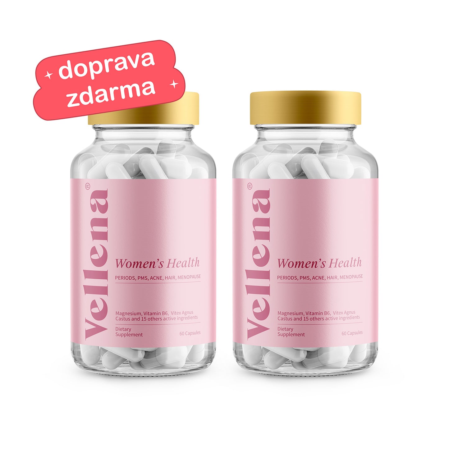 Ženské zdraví | Kapsle 2PACK | Vellena