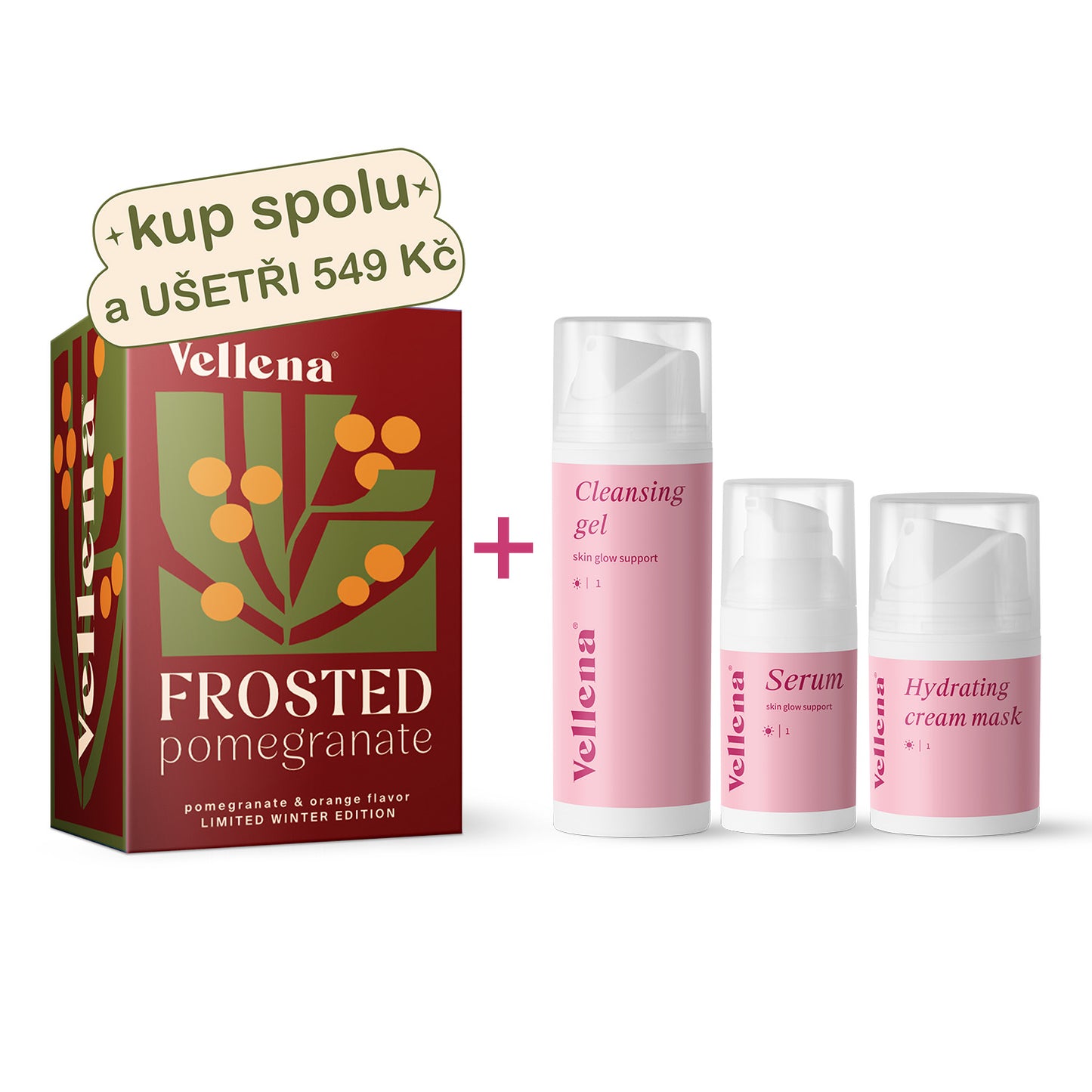 Zimní limitovaný balíček pro krásnou pleť | Vellena