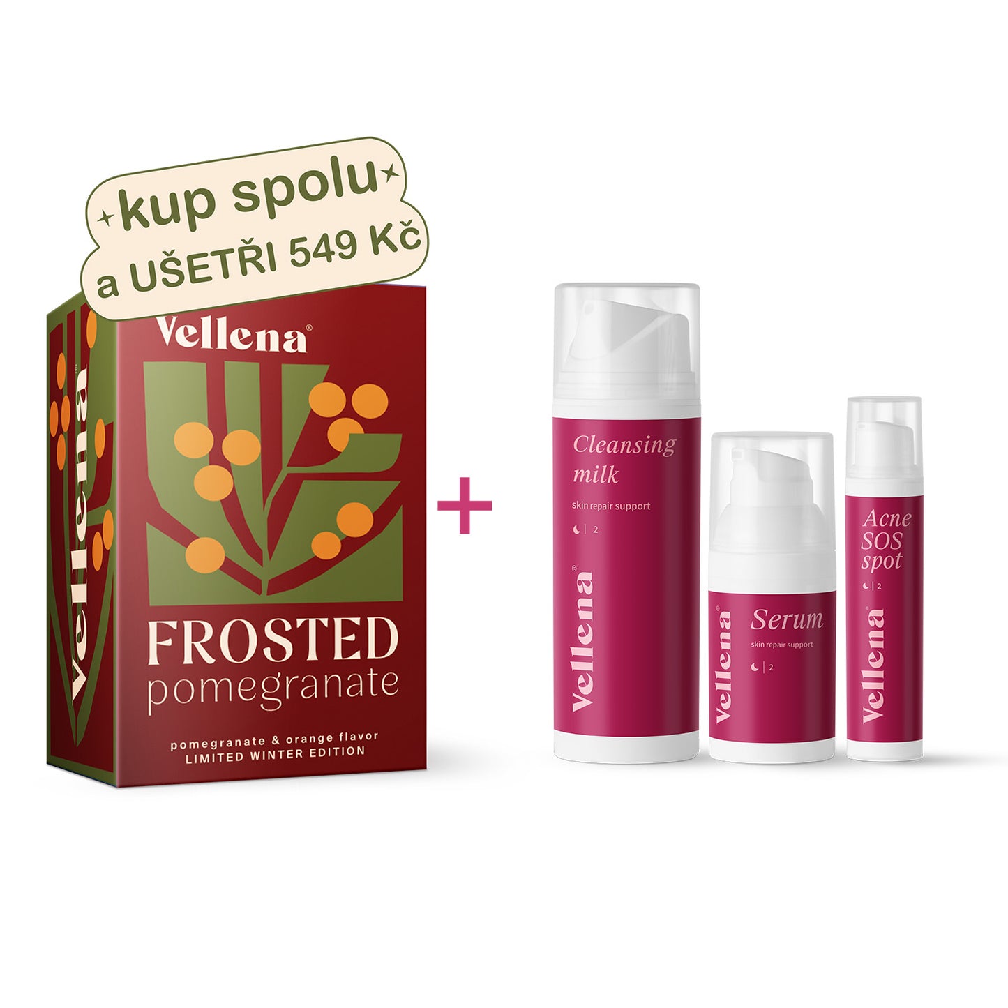 Zimní limitovaný balíček pro krásnou pleť | Vellena