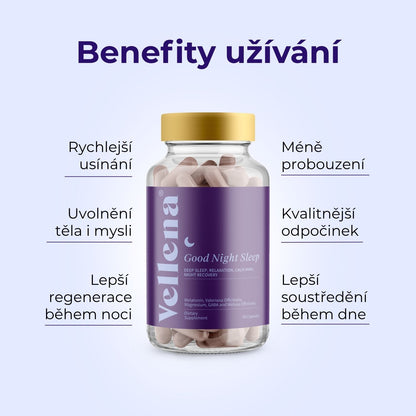 Dobrá nálada + Klidný spánek | Kapsle 2MIX | Vellena