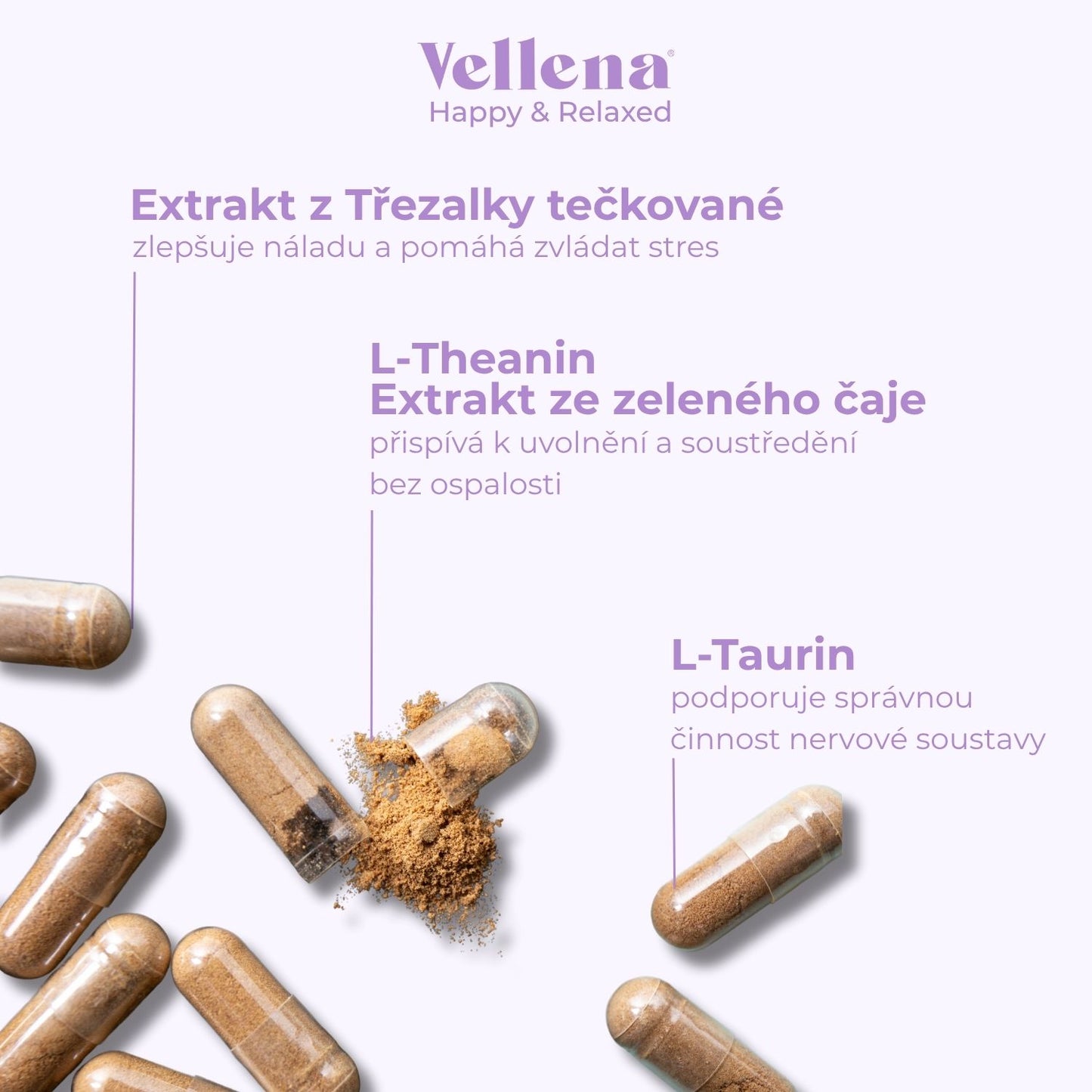 Dobrá nálada + Klidný spánek | Kapsle 2MIX | Vellena