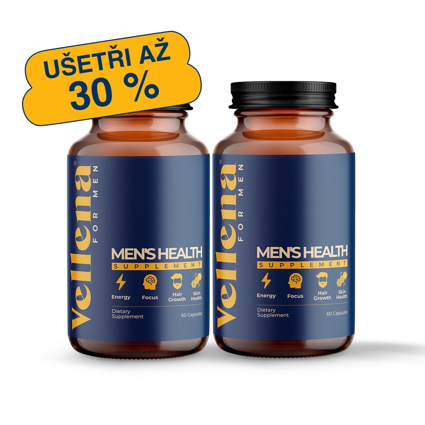 Zvýhodněný balíček pro mužské zdraví | Kapsle | Vellena for Men