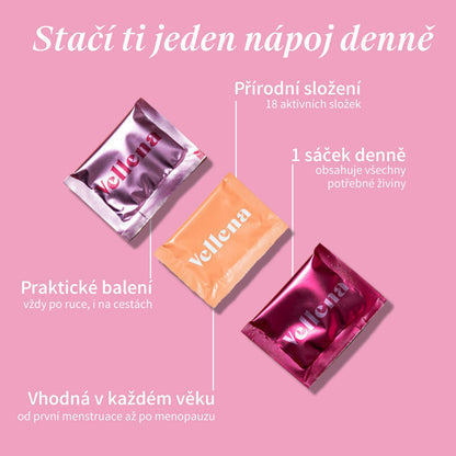 Vzorky Vellena nápoje | Sada 3ks | Vellena