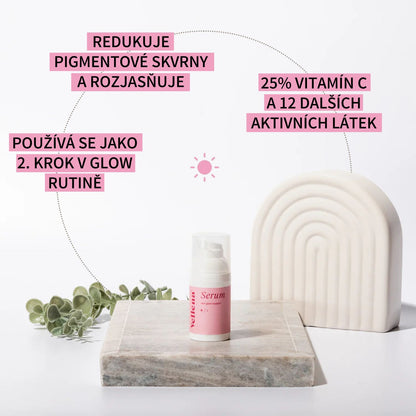 Sérum pro rozjasnění pleti 30ml | Vellena